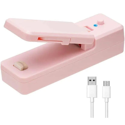 2 IN 1 USB Chargable Mini Bag Sealer
